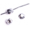 Fire polished 4mm Crystal/full Labrador Fire polished 4mm Crystal/full Labrador